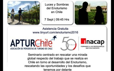 Seminario analizará «Luces y sombras del Enoturismo en Chile»