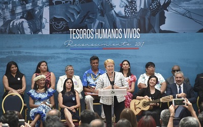 La familia Madariaga fue reconocida como Tesoro Humano Vivo 2017