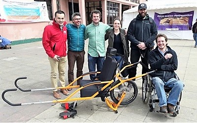 En Cochamó realizan primer trekking en silla de ruedas en Región de Los Lagos