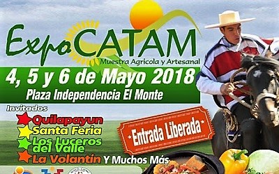 Muestra costumbrista Expo CATAM 2018 parte este viernes en El Monte