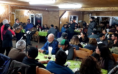 Noche mágica se vivió en Queilen en la víspera de fiesta de San Juan