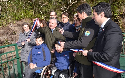 Inauguradas obras de accesibilidad universal en los Saltos del Petrohué