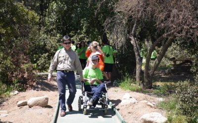 Jóvenes de colegio diferencial disfrutaron de un “trekking inclusivo”