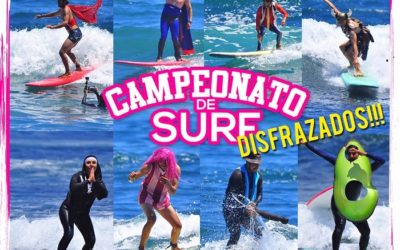 Campeonato de surf disfrazados se realizará este domingo 27 en Totolarillo