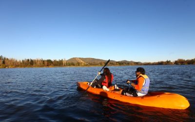 Lago Rapel invita a disfrutar de deportes náuticos y de la naturaleza