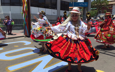 Comenzó colorida fiesta de Carnaval Andino «Con la fuerza del sol»