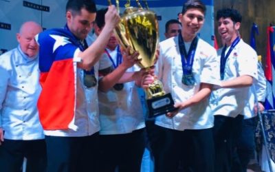 Equipo de Chile campeón absoluto de la Copa Culinaria del Pacífico