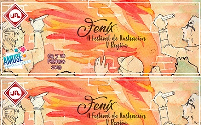 Hoy se inicia segunda versión de Fénix: Festival Nacional de Ilustración