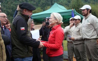 Gobierno recibió en forma oficial donación de parques Pumalín y Patagonia