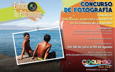 Municipalidad de Coquimbo impulsa concurso de fotos “Enfoca tu patrimonio”