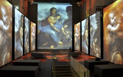 El viernes 5 parte muestra multimedia e inmersiva «Da Vinci Experience»