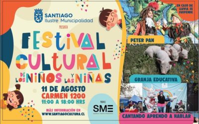 Con festival cultural la comuna de Santiago celebrará el Día del Niño