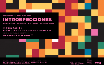 Tres artistas emergentes presentan en conjunto en Balmaceda Arte Joven