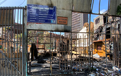 Cuarto incendio afecta a construcción de la Gran Sala del GAM