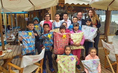 Diciembre solidario de la mano de las empresas de Barrio del Mar