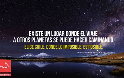 Campaña internacional: “Elige Chile. Donde lo imposible es posible”