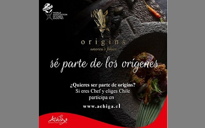 Chefs de Chile invitados a ser parte del Programa Orígenes de Worldchefs