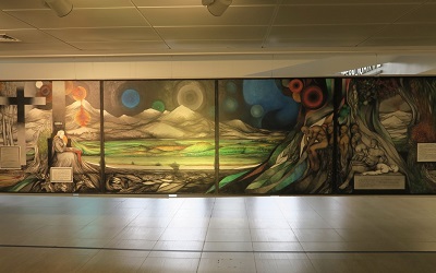 Muestra de Fernando Daza en Espacio Arte del Centro Cívico de Lo Barnechea