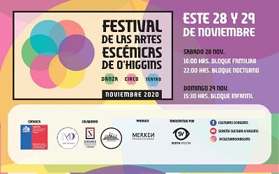 Festival de las Artes Escénicas se realiza este fin de semana en O’Higgins