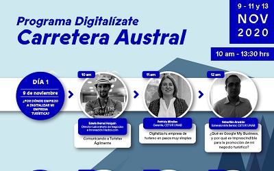 Seminario “Digitalízate Carretera Austral” apoya la reactivación del turismo