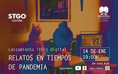 Santiago Cultura lanza libro digital “Relatos en tiempos de pandemia”