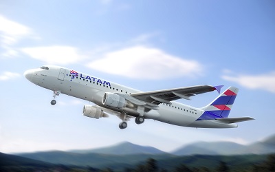 LATAM Airlines retoma vuelos a Valdivia, Osorno, Castro y Puerto Natales