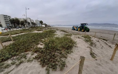 Empresarios  turísticos se unen a proyecto para proteger dunas costeras