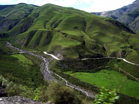 Cuesta del Obispo, en la Provincia de Salta