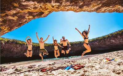 Famosas Islas Marietas de Riviera Nayarit, más cerca que nunca en tour virtual