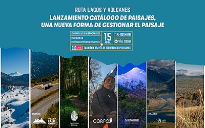 Catálogo de paisajes de Chile lanzarán en seminario de Ruta Lagos y Volcanes