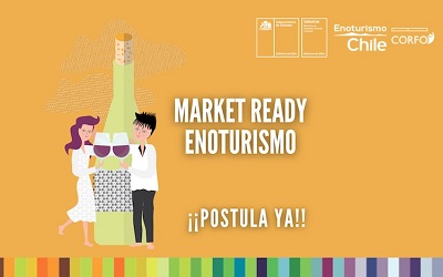 Hasta el lunes 17 estarán abiertas postulaciones para Market Ready Enoturismo