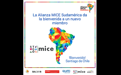 Bureau Santiago MICE se incorpora a la Alianza MICE Sudamérica