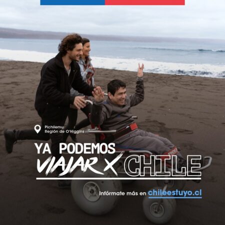 "Ya podemos viajar por Chile"