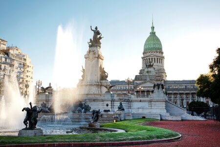 laza del Congreso, en Buenos Aires.