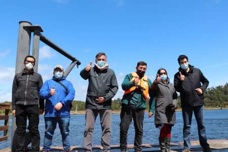 José Luis Uriarte en archipiélago de Chiloé