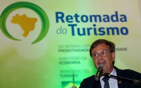 Ministro brasileño de Turismo, Gilson Machado Neto