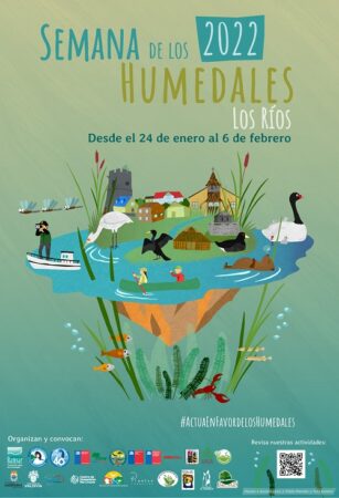 Afiche de la Semana de los Humedales 2022