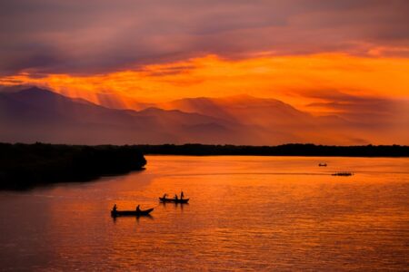 Atardecer en Santa Marta.