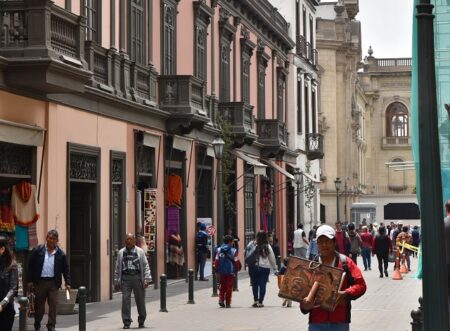 El jirón de la Unión es la calle turística más importante de Lima.