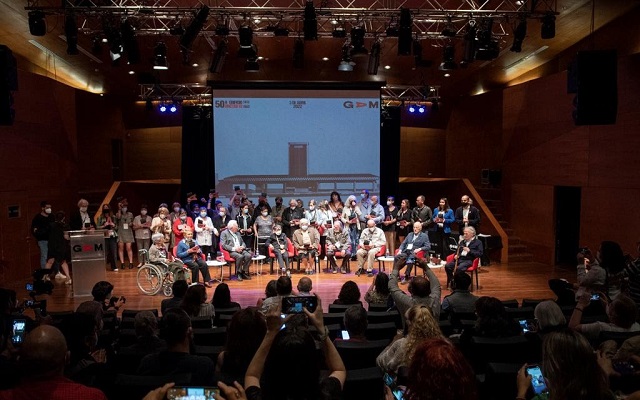 Con emotivo homenaje GAM celebra medio siglo de vida de su edificio