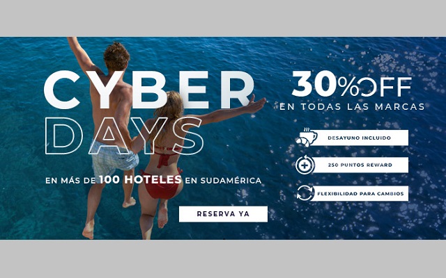 Ofertas en hoteles Accor con hasta un 30% de descuento en CyberDay