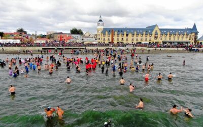 El “Chapuzón de los Fiordos” será este sábado 9 en Puerto Natales