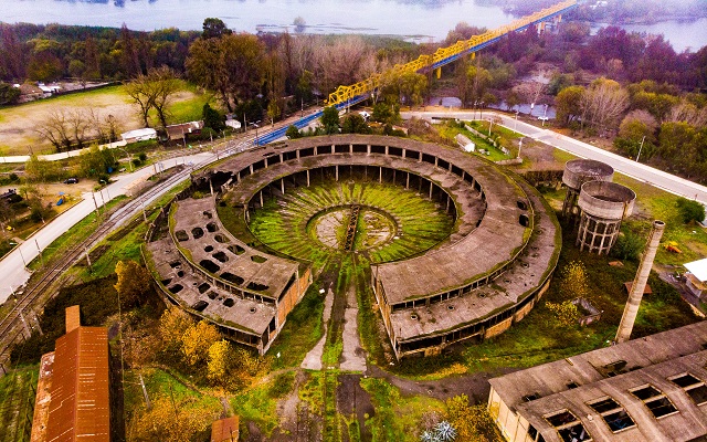 Complejo ferroviario de San Rosendo postula para ser un monumento histórico