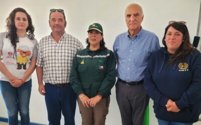 Capacitan a viñateros de Casablanca en prevención de incendios forestales