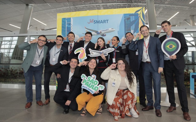 JetSMART Airlines comenzó a operar ruta de Santiago a Sao Paulo