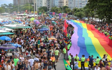 Gay Parade Rio 2022. (Thiago Lara, Riotur).