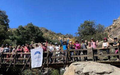 “La Mujeres Guían”: esforzado trekking a la Cordillera de los Andes