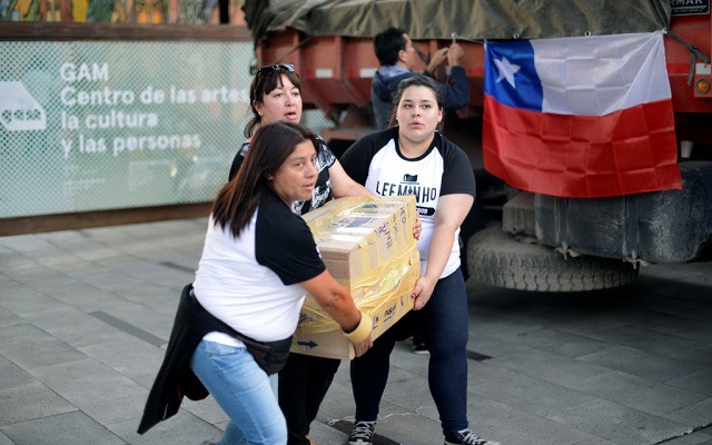 MIM, FOJI y GAM crean centros de acopio para ayudar a damnificados