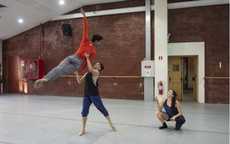 Ensayo de Nijinska en el Teatro Municipal de Santiago