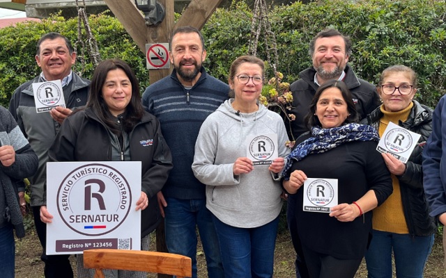 Empresas de Cobquecura recibieron el Sello R de Registro de Sernatur